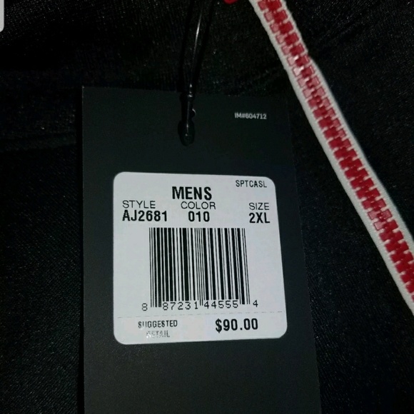 Nike Black track jacket XXL Brand new - Picture 3 of 6